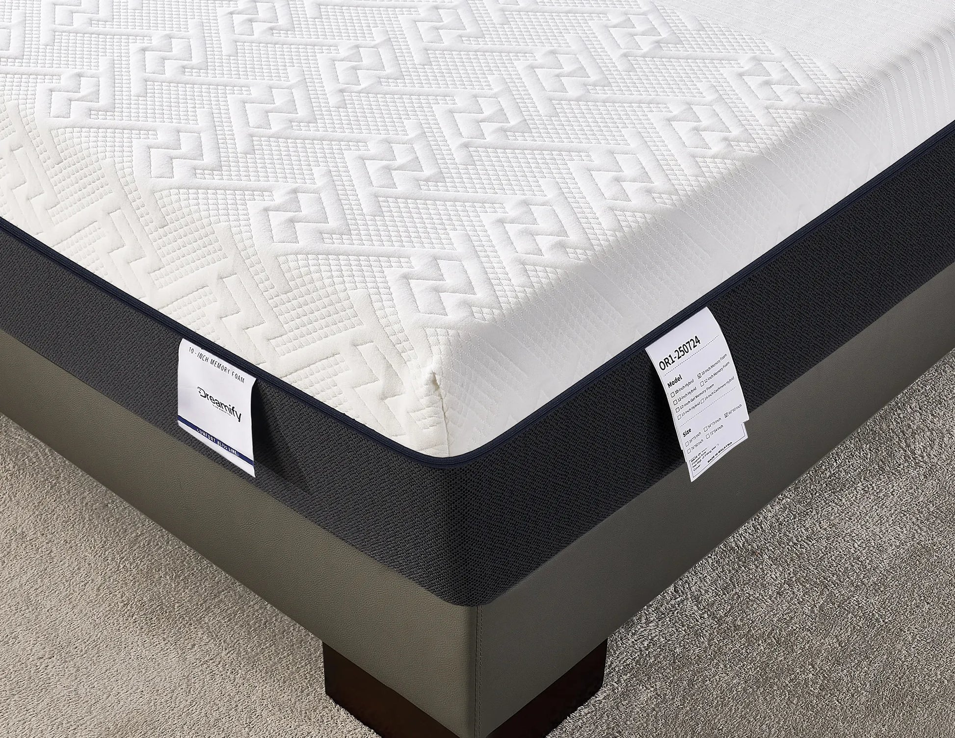 Dreamsmith Coprimaterasso in memory foam a 7 zone, 2 pollici, con gel raffreddante, per mal di schiena, certificato CertiPUR-US Dreamsmith Coprimaterasso in memory foam a 7 zone, 2 pollici, con gel raffreddante, per mal di schiena, certificato CertiPUR-US